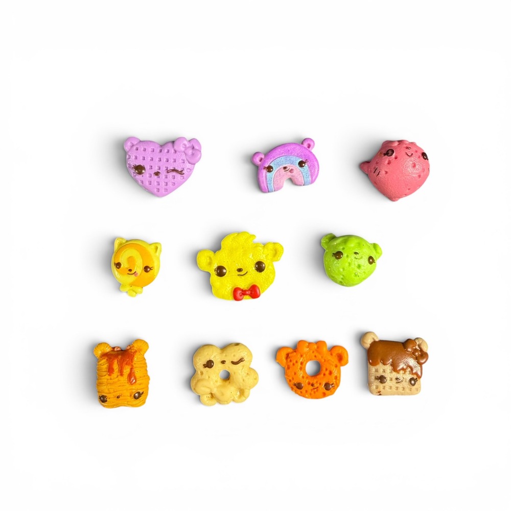 Num Noms Lot of 10 Waffle Pancake Donut Fruit